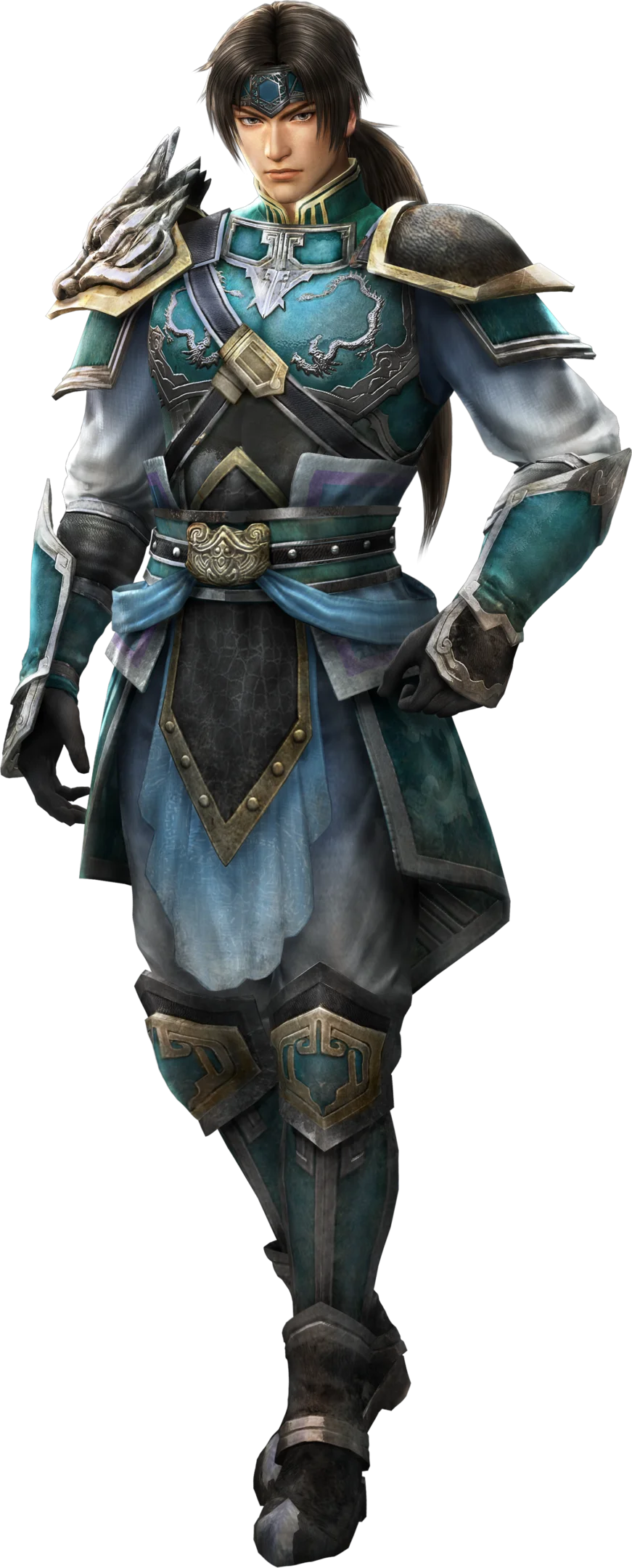 Zhao Yun Dynasty Warriors (This is not his DW2 render I could not be fucked to find a correct render)